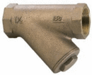 Bronze Y-strainers, Threaded and Solder Joint Ends, 1／4”  3”, 125S／200WOG, or 150S／300WOG, Flanged Ends